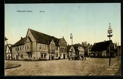 AK Obernkirchen, Partie am Markt