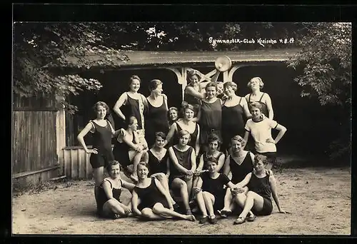 Foto-AK Kreischa /Dresden, Gymnastik-Club 1927