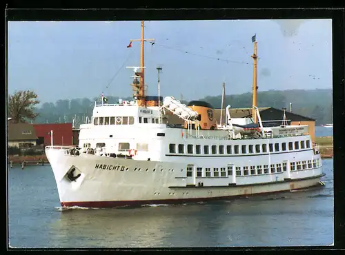 AK Passagierschiff MS Habicht II