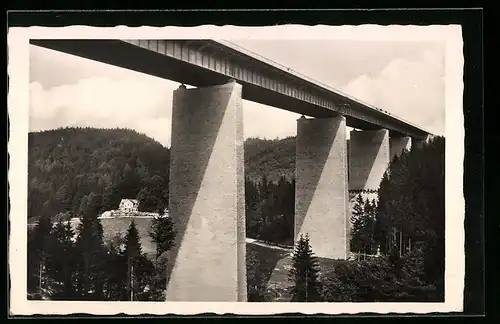 AK Autobahnbrücke über das Muldental