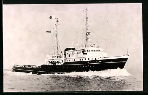 AK Schlepper Elbe