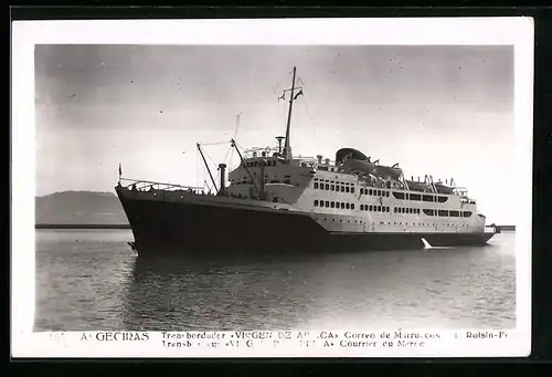 AK Passagierschiff Virgen de Africa