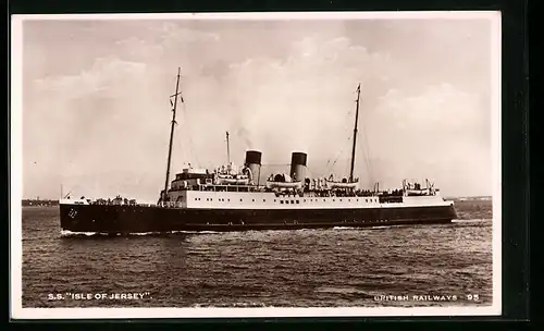 AK Passagierschiff SS Isle of Jersey, British Railways