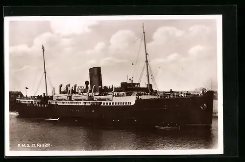 AK Passagierschiff RMS St. Patrick