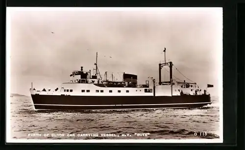 AK Firth of Clyde Car Carrying Vessel, M.V. Bute, Fährschiff
