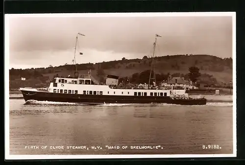 AK MV Maid of Skelmorlie, Firth of Clyde Steamer