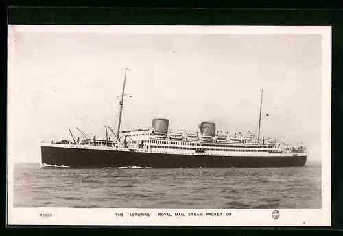 AK The Asturias Royal Mail Steam Packet Co.