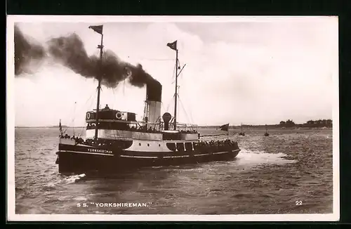 AK Passagierschiff SS Yorkshireman