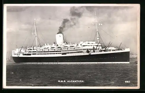 AK Passagierschiff RMS Alcantara