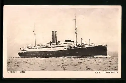 AK Passagierschiff TSS Cameronia, Anchor Line