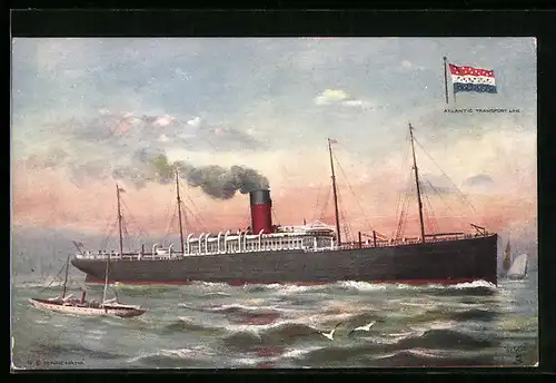 AK Passagierschiff SS Minnehaha, Atlantic Transport Line