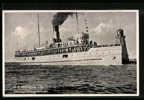 AK Passagierschiff SS Dalhouse City, Canadian National Railways