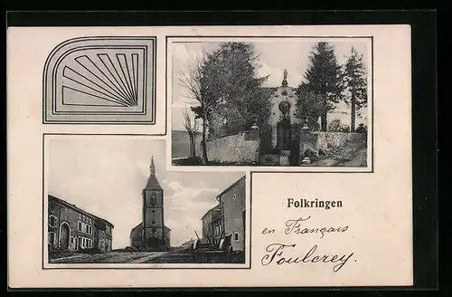 AK Folkringen, Ansichten aus dem Ort