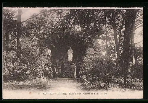 AK Montigny, Sacre-Coeur, Grotte de Saint Joseph