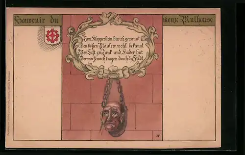 AK Moulhouse, Klapperstein der Stadt