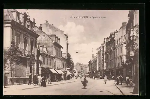 AK Mulhouse, Quai du Fossé