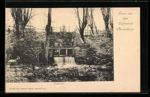AK Ahrensburg, Partie am Wasserfall