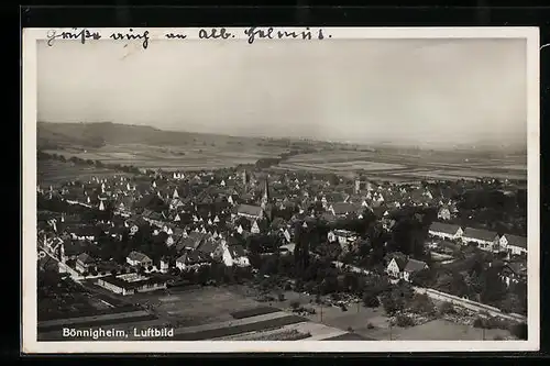 AK Bönnigheim, Teilansicht mit Kirche