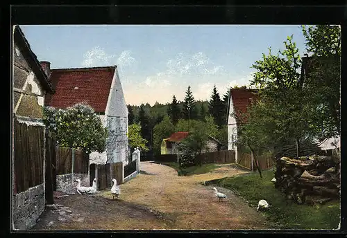 AK Breitenbach, Dorf-Idyll am Zeitzer Forst