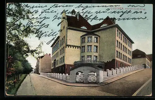 AK Eisleben, Oberrealschule