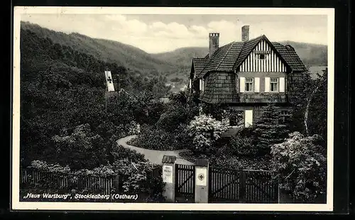 AK Stecklenberg /Ostharz, Haus Wartburg