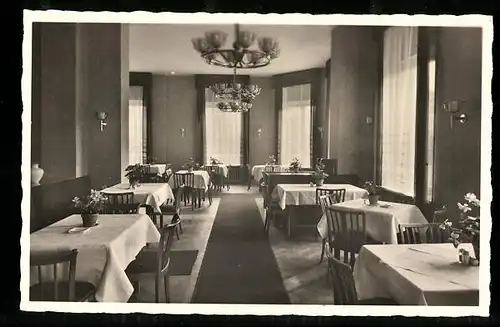 AK Zittau, Hotel Reichshof von innen, Bes. W. Franz