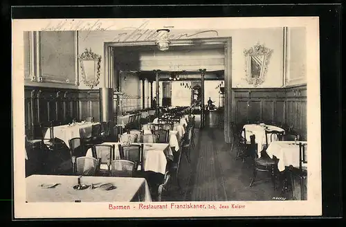 AK Barmen, Restaurant Franziskaner, Inh. Jean Kaiser