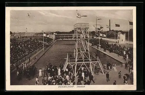 AK Düsseldorf, Blick auf das Stadion