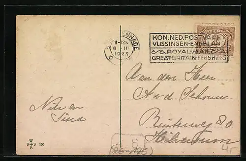 Künstler-AK Willi Scheuermann: Verandering van spijs...