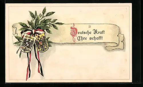 AK Deutsche Kraft Ehre schafft, Zweibund