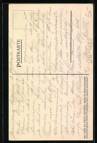 Künstler-AK Rudolf Schiestl: Junge Mutter mit Kind auf dem Arm