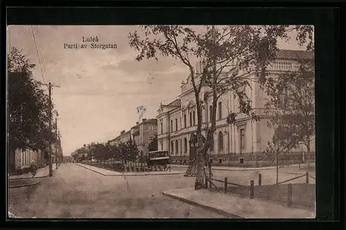 AK Lulea, Parti av Storgatan