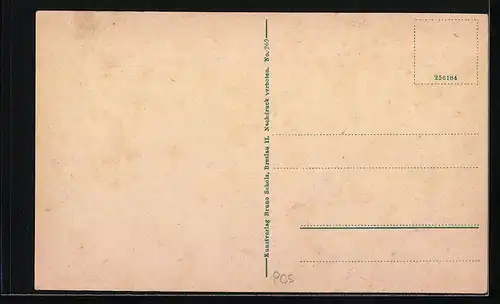 AK Rawitsch, Ortsansicht aus der Vogelschau