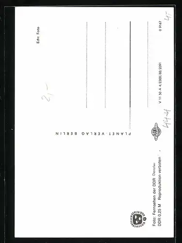 AK Herr Fuchs und Frau Elster mit Farbeimer und Pinsel