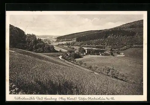 AK Homberg /Bez. Kassel, Gasthaus Ullrichsmühle