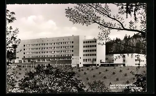 AK Bad Schwalbach /Ts., Kurklinik L. V. A. Oldenburg