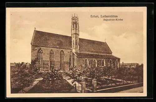 AK Erfurt, Lutherstätten, Augustiner-Kirche