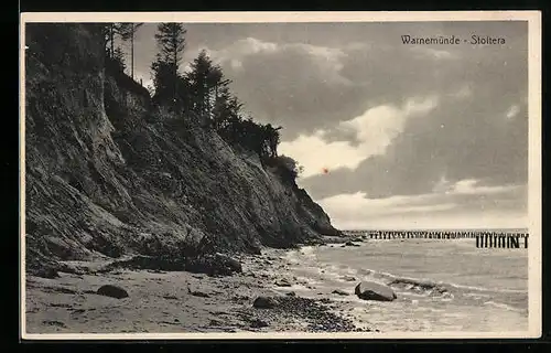 AK Warnemünde, Stoltera, Strand