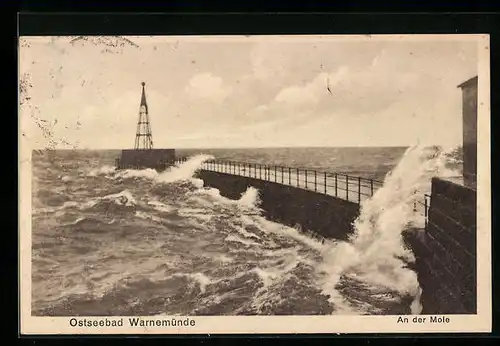 AK Warnemünde, An der Mole