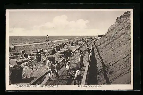 AK Wenningstedt-Sylt, Auf der Wandelbahn