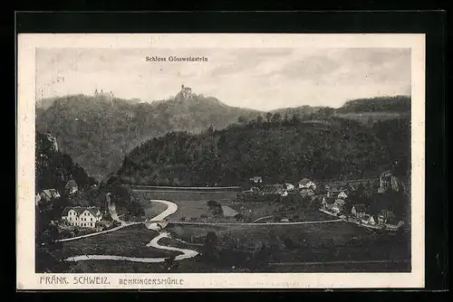 AK Behringersmühle /Fränk. Schweiz, Schloss Gössweinstein
