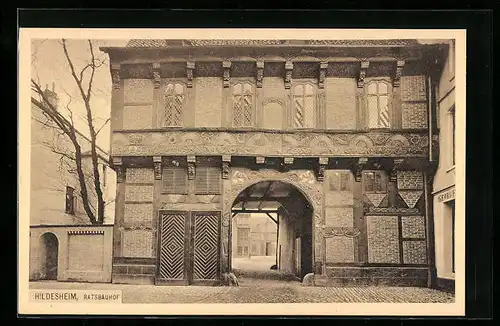 AK Hildesheim, Blick auf Ratsbauhof