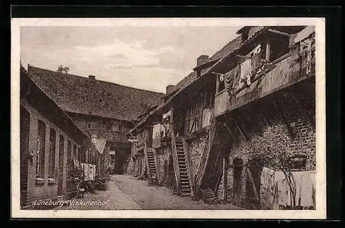 AK Lüneburg, Ansicht vom Viskulenhof