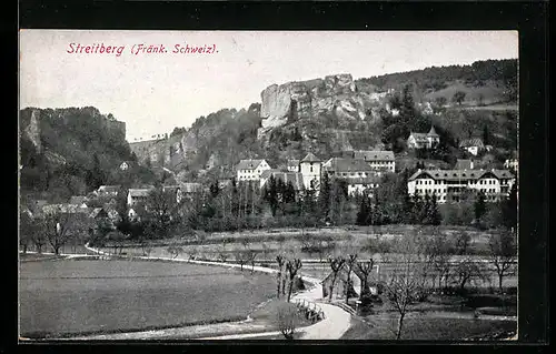 AK Streitberg /Fränk. Schweiz, Ortsansicht mit Umgebung