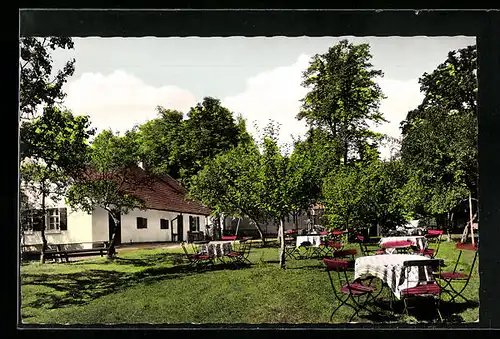 AK Neuenreuth üb. Bayreuth, Waldgasthaus Kamerun an der Bundesstrasse 2