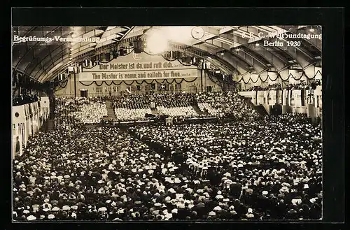 AK Berlin, 8. Eucharistische C. Weltbundtagung 1930