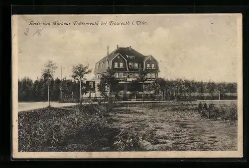 AK Fraureuth i. Thür., Gast- und Kurhaus Fichtenreuth