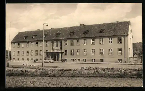 AK Grossörner /Harz, Blick auf Krankenhaus