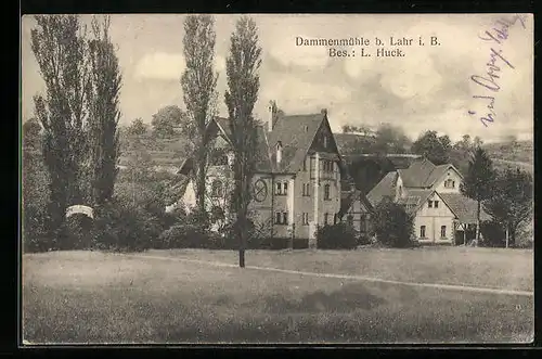 AK Lahr i. B., Blick auf Dammenmühle