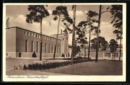 AK Berlin-Charlottenburg, Friesenhaus, Kursistenflügel, Reichsakademie für Leibesübungen